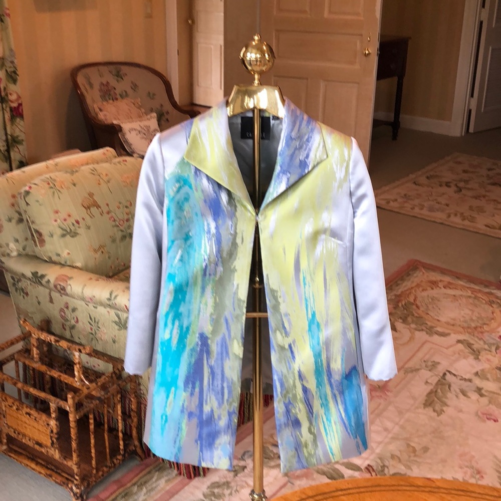 Stunning Carlisle silky evening jacket Size 12